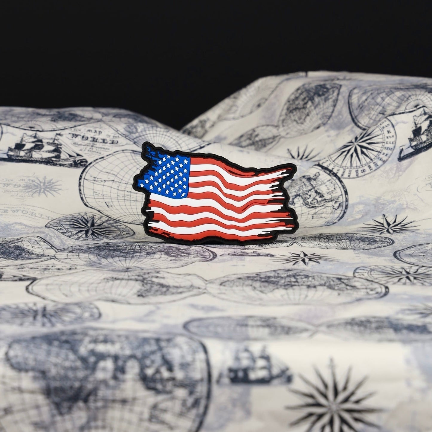 American US Grunge Flag