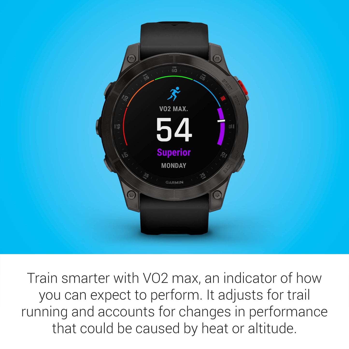 Garmin epix (Gen 2) GPS Smartwatch ? 47mm ? Fiber-Reinforced Polymer with Titanium Bezel ? 010-02582-10