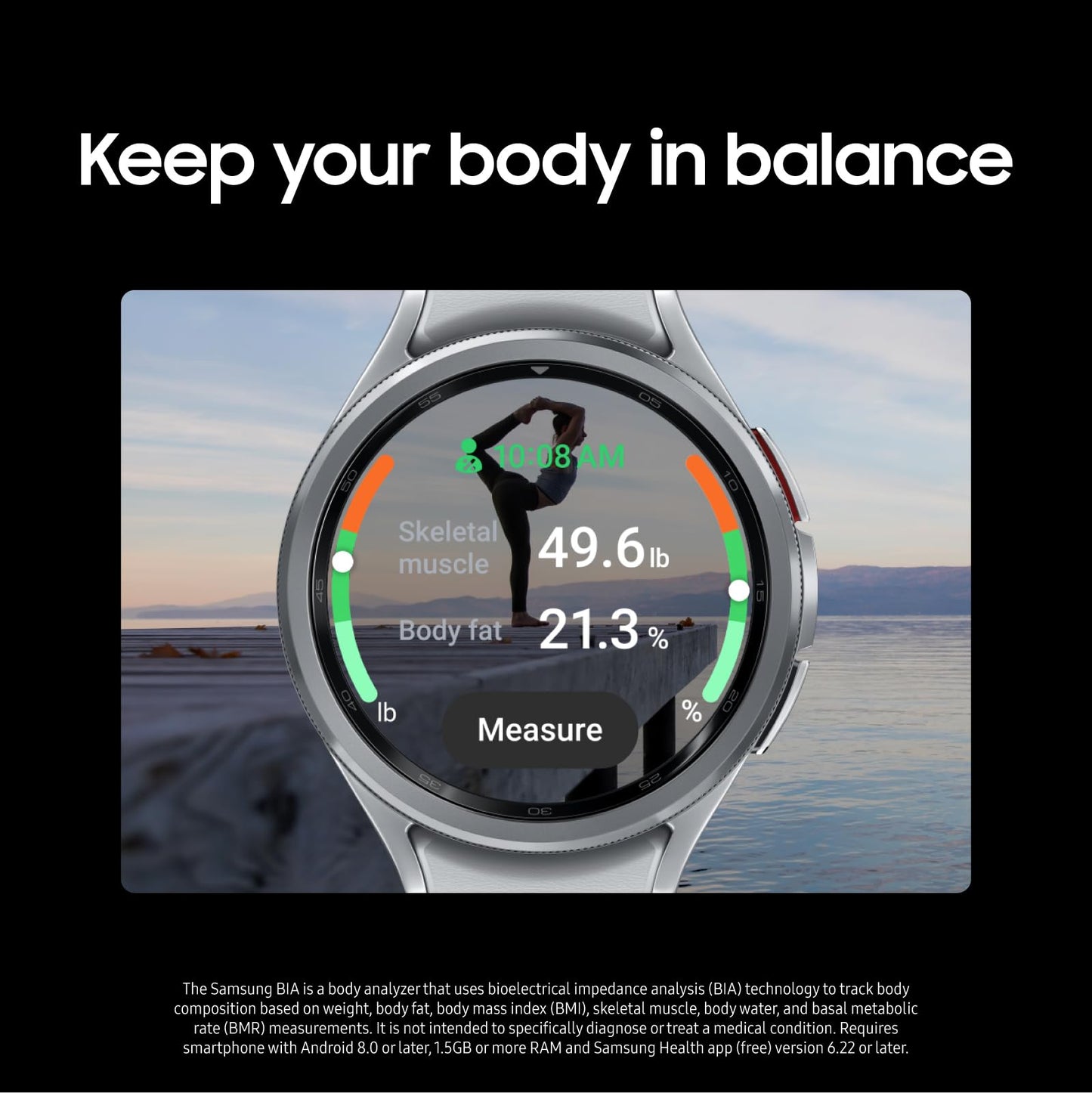 Samsung Galaxy Watch6 Classic Stainless Steel Smartwatch 47mm Bluetooth - Black - SM-R960NZKAXAA