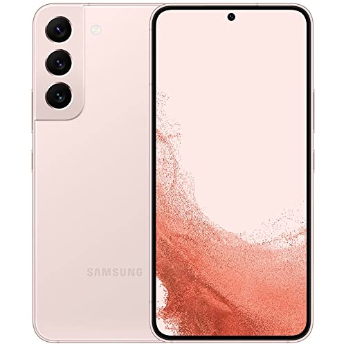 Unlocked - SAMSUNG Galaxy S22 5G 256GB Factory - Pink Gold - SM-S901UIDEXAA