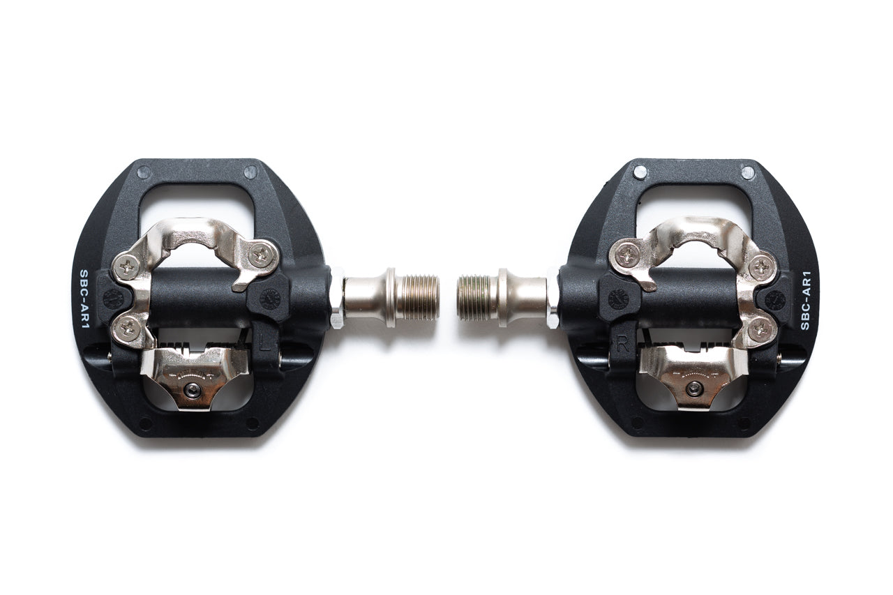 All-Road Platform / Clipless Combo Pedal (SPD Compatible)
