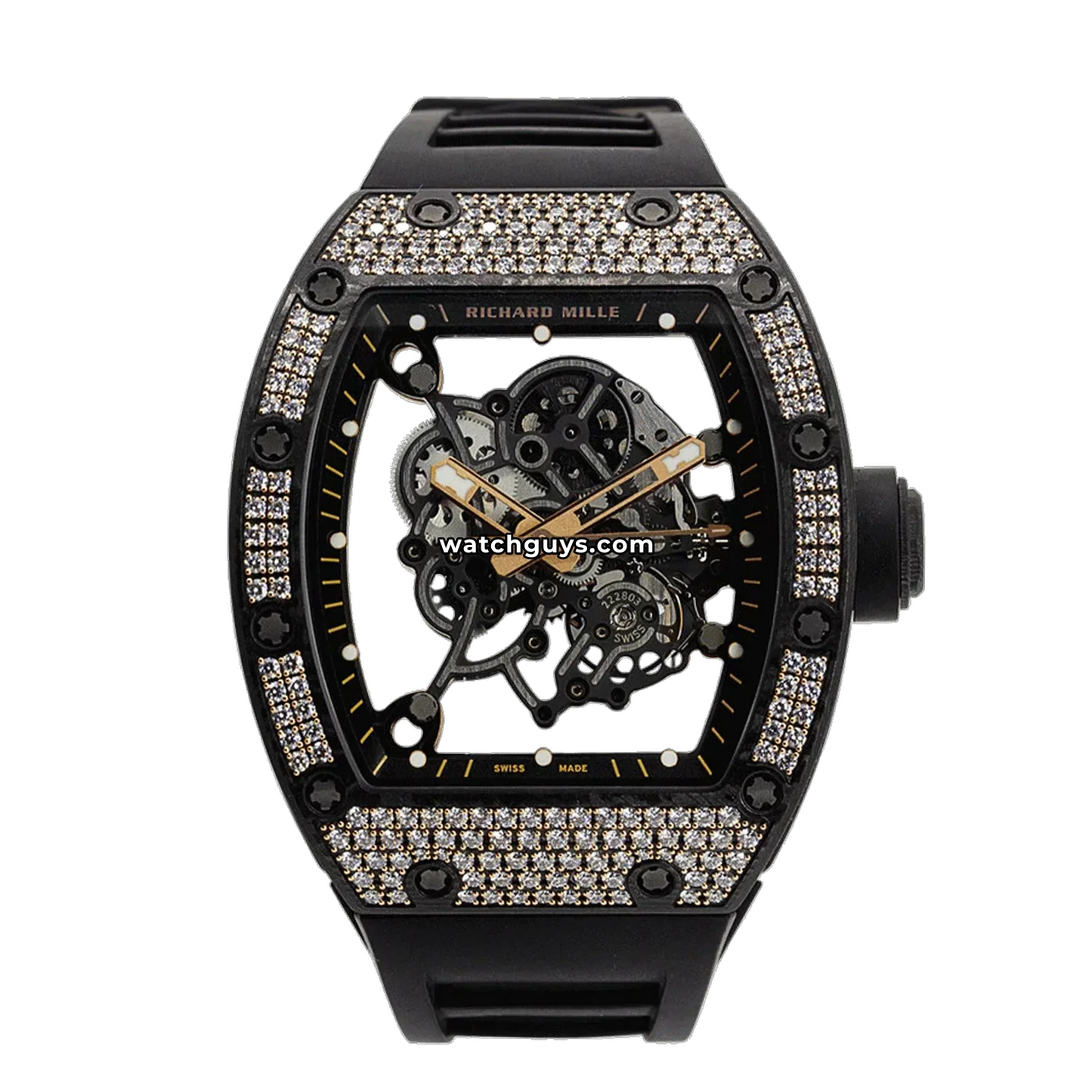 Richard Mille RM055 Bubba Watson Openworked Diamonds