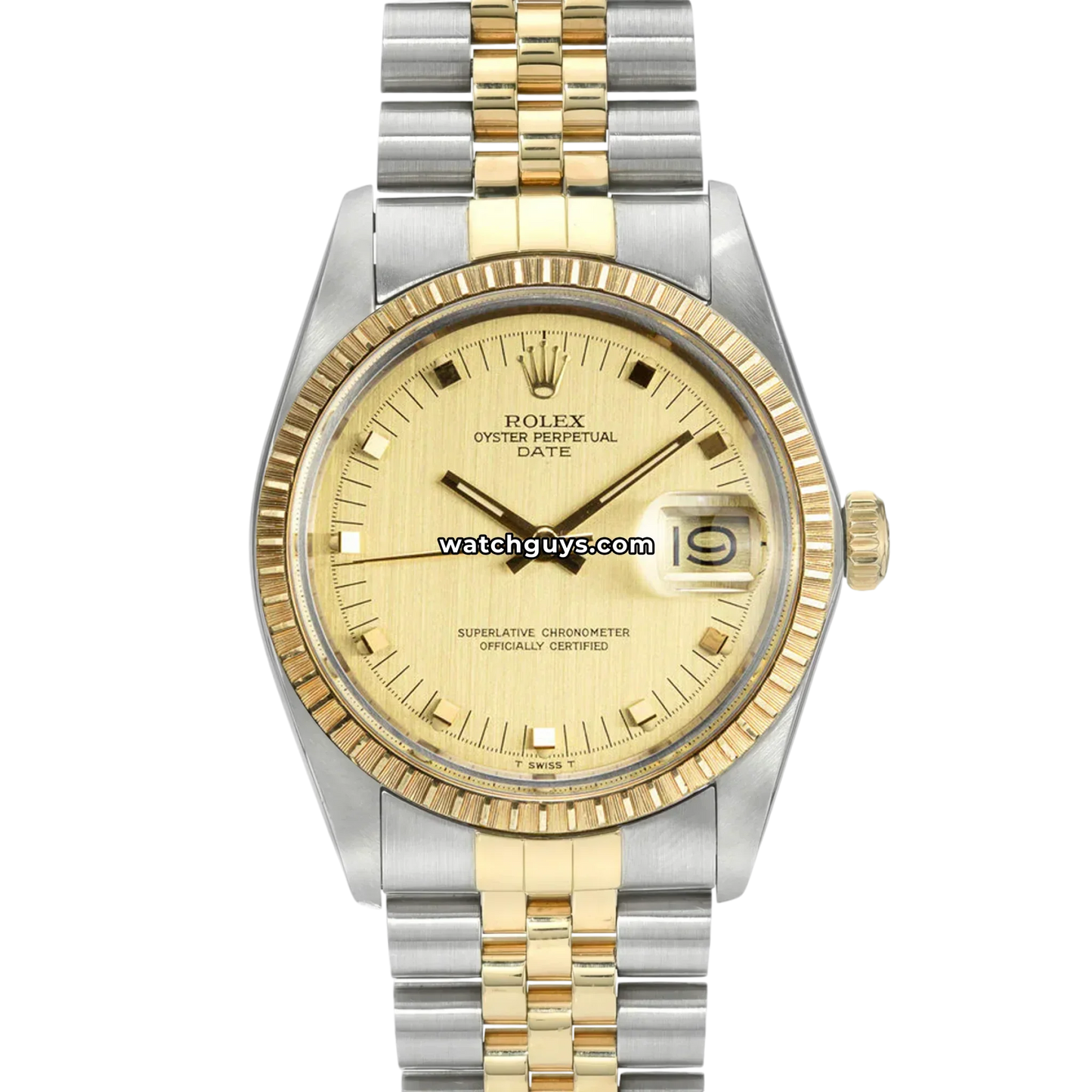 Rolex Date 1505 Champagne Jubilee