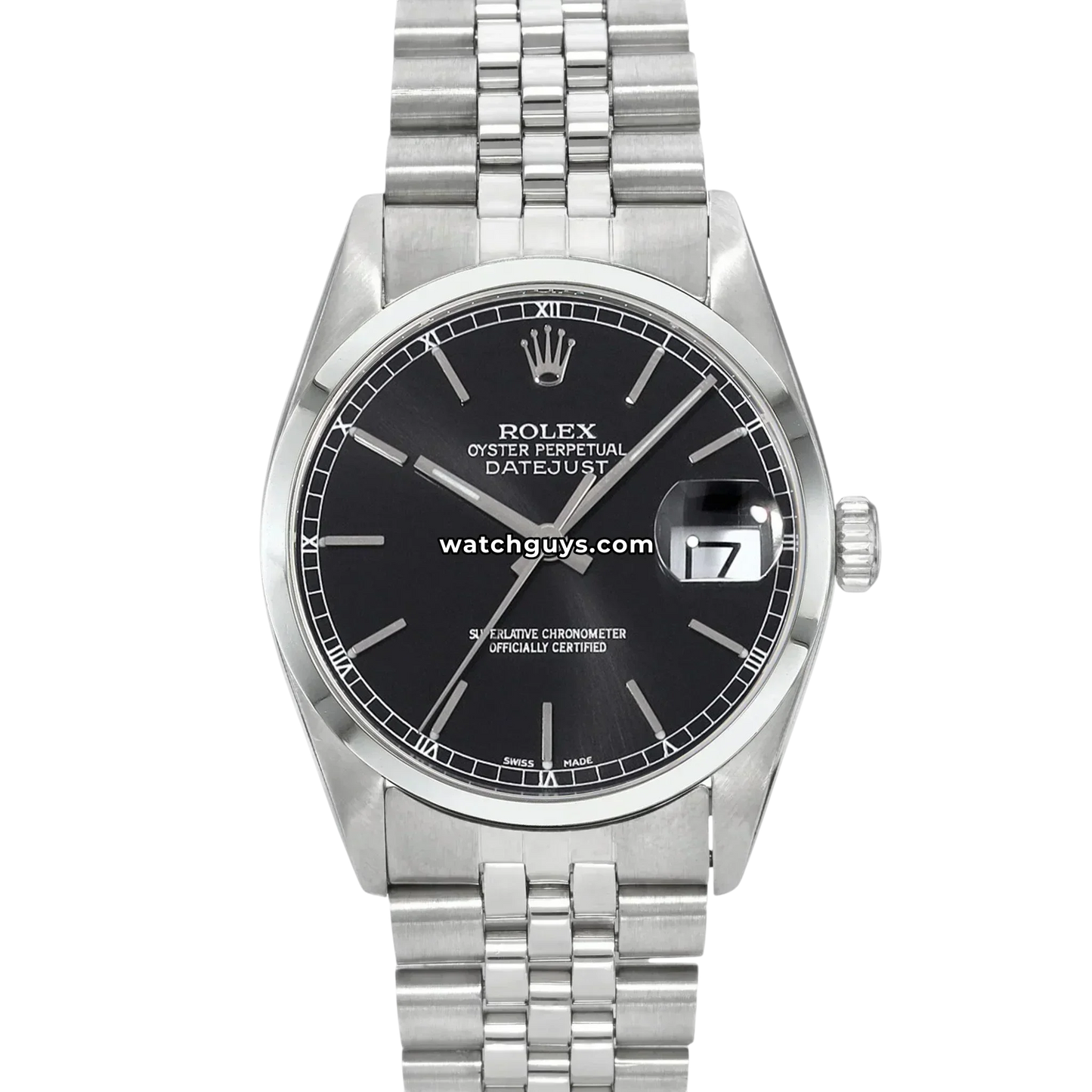 Rolex Datejust 16200 Black Jubilee