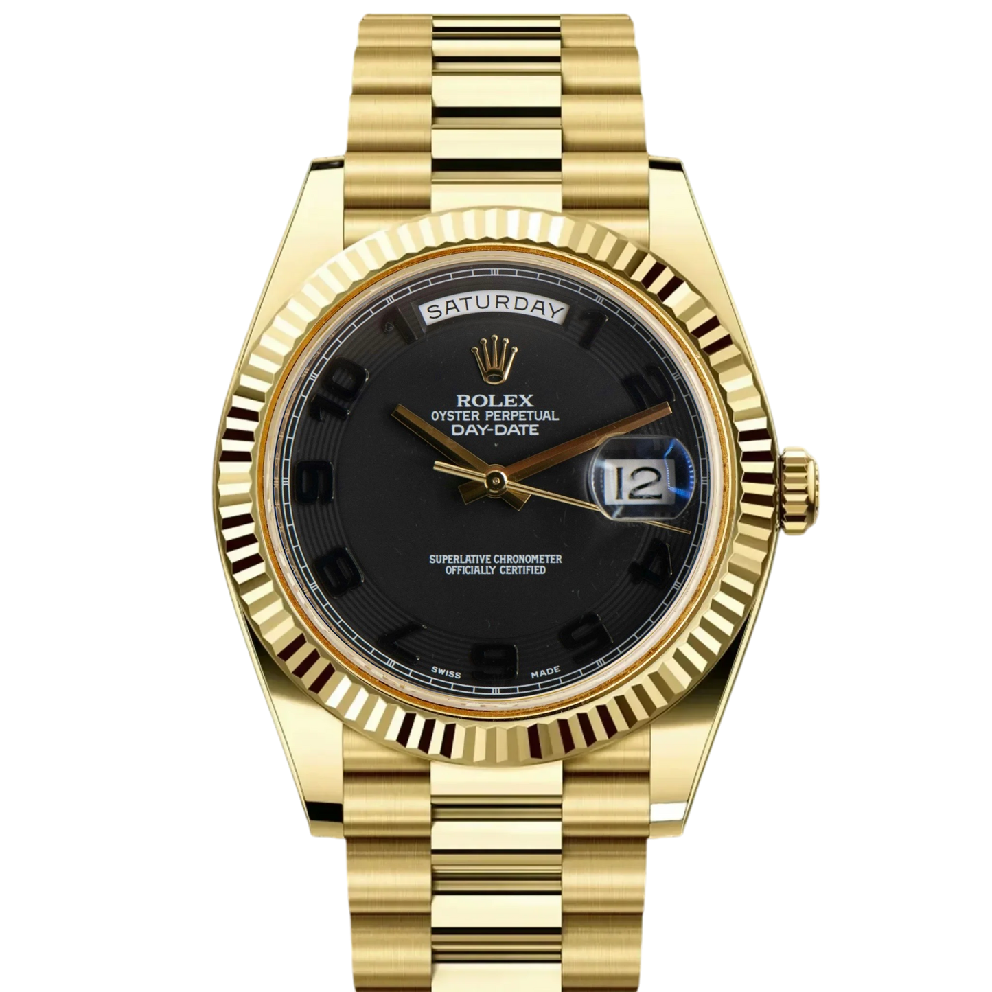 Rolex Day-Date 218238 Matte Black Arabic