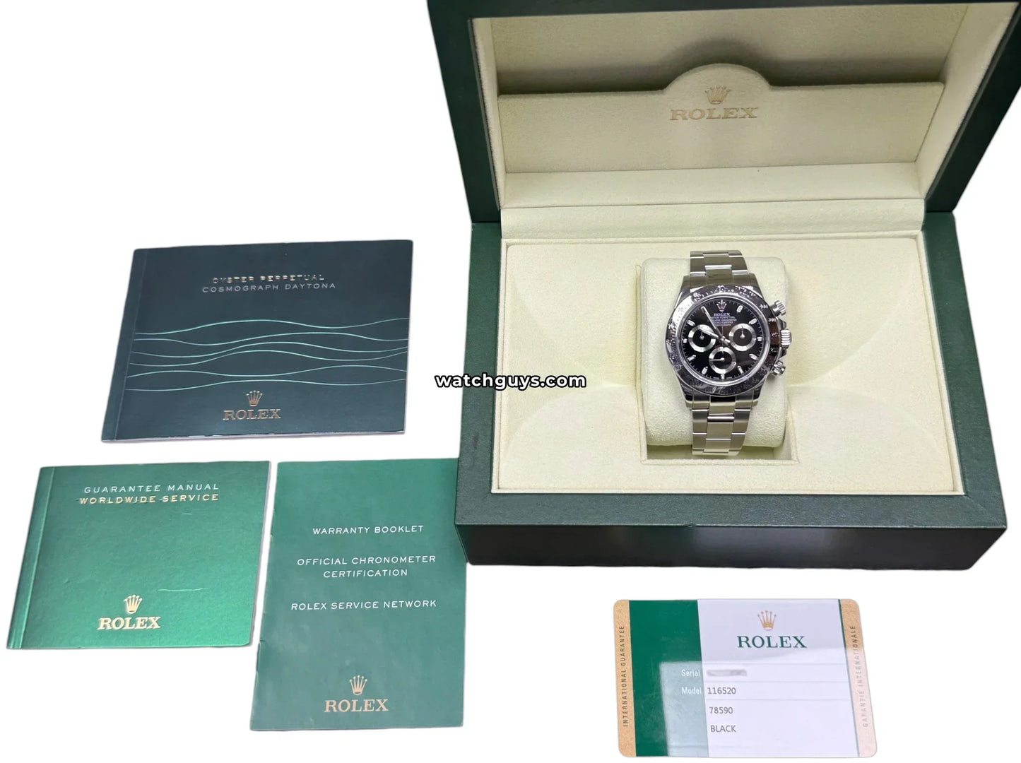 Rolex Daytona 116520 Black