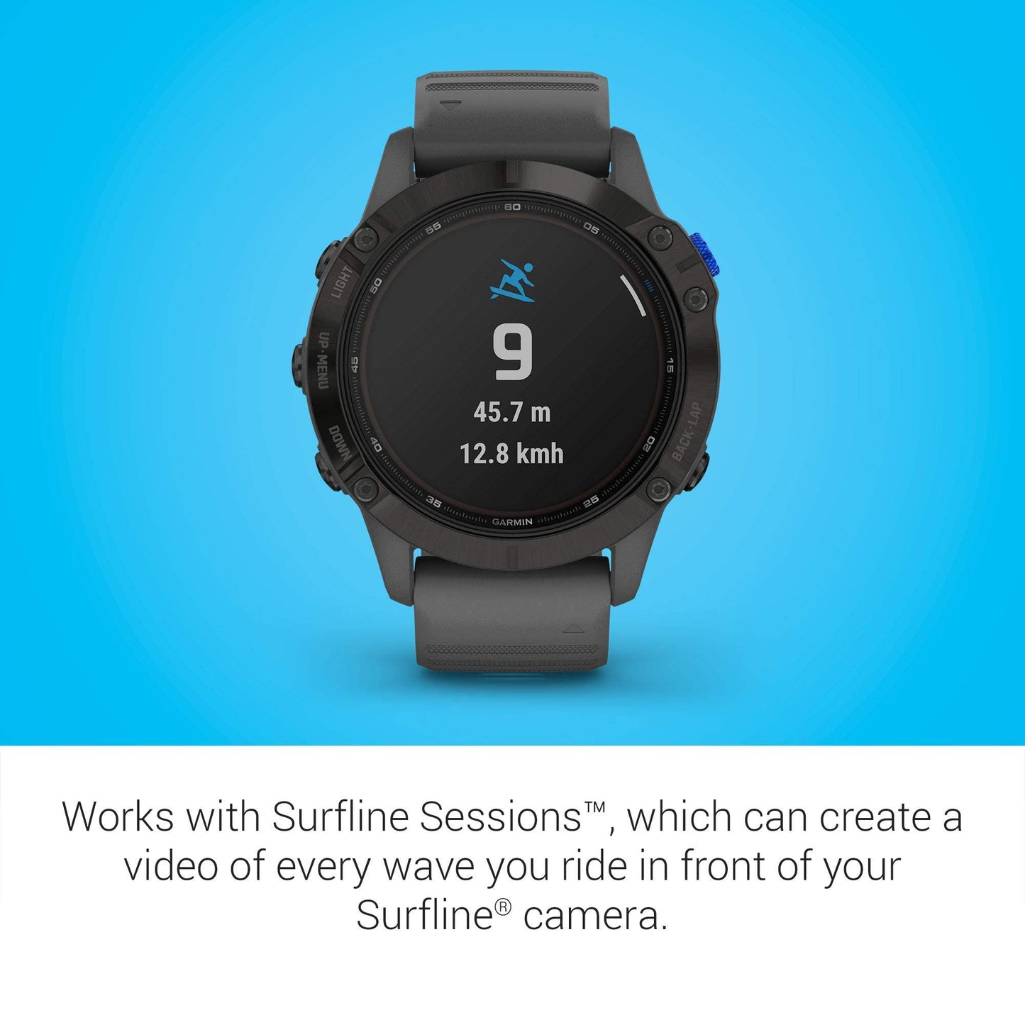 Garmin - Fenix 6 Pro Solar GPS Smartwatch 47mm Fiber-Reinforced Polymer - Black - 010-02410-10