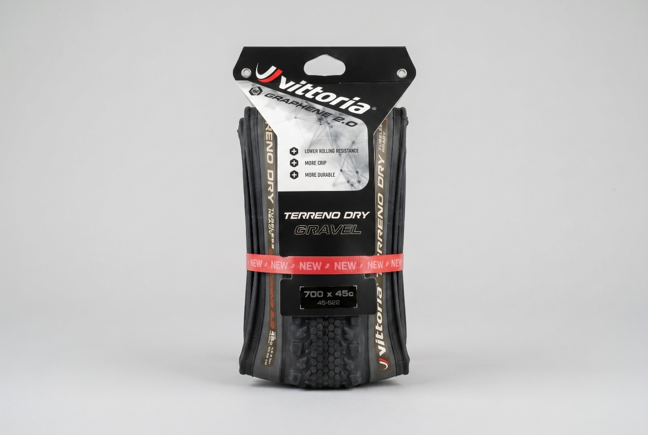 #OBI - Vittoria Terreno Dry G2.0 TNT Tubeless Tire 700 x 45c - Brand New