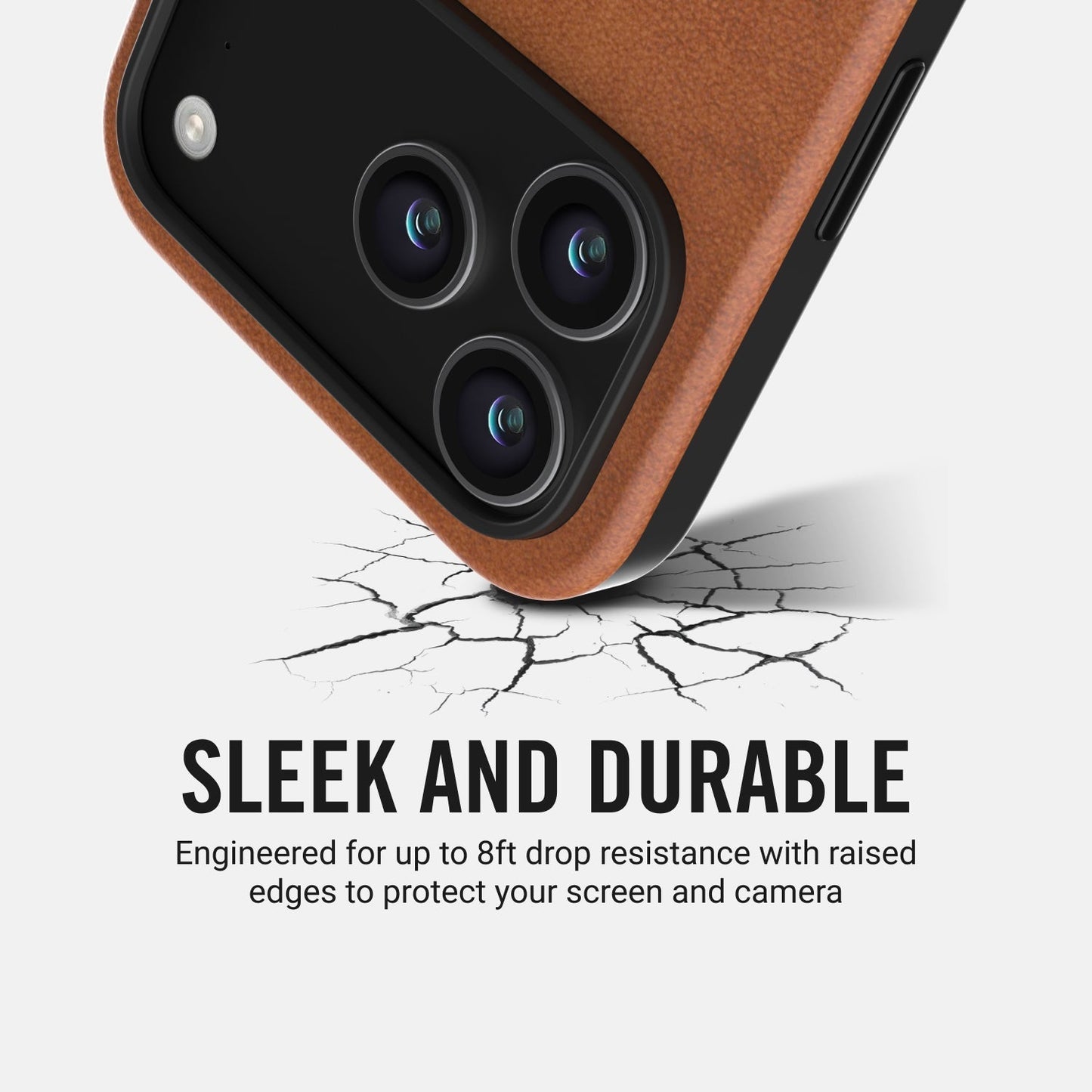 Everyday Charging Kit - iPhone 17 Pro Max - Tobacco Brown Leather