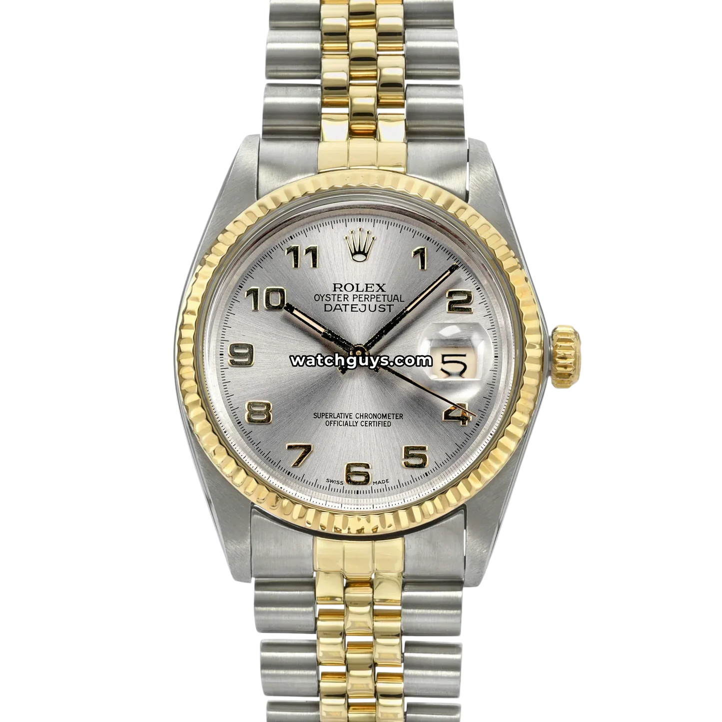 Rolex Datejust 16013 Silver Arabic