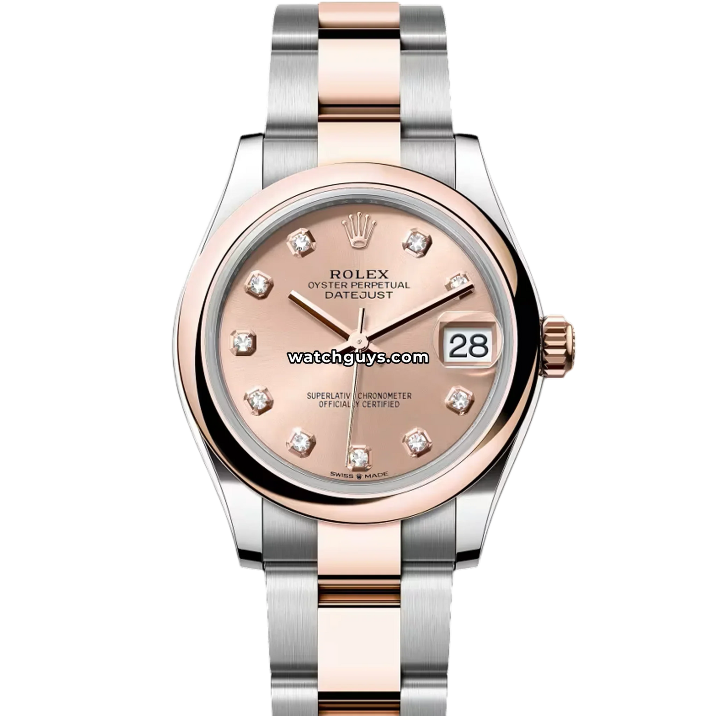 Rolex Datejust 278241 Pink Diamond Oyster