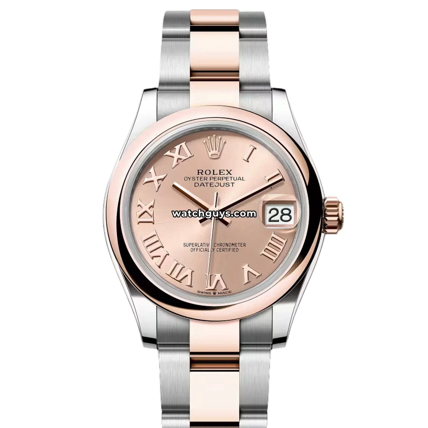 Rolex Datejust 278241 Pink Roman Oyster