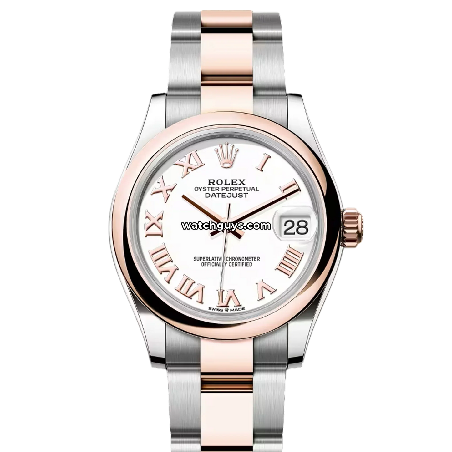 Rolex Datejust 278241 White Roman Oyster
