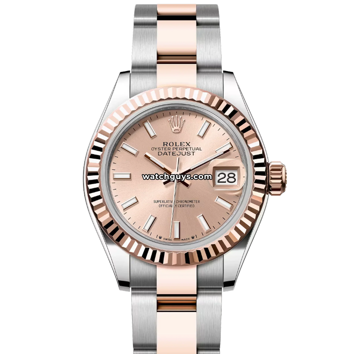 Rolex Datejust 279171 Pink Index Oyster