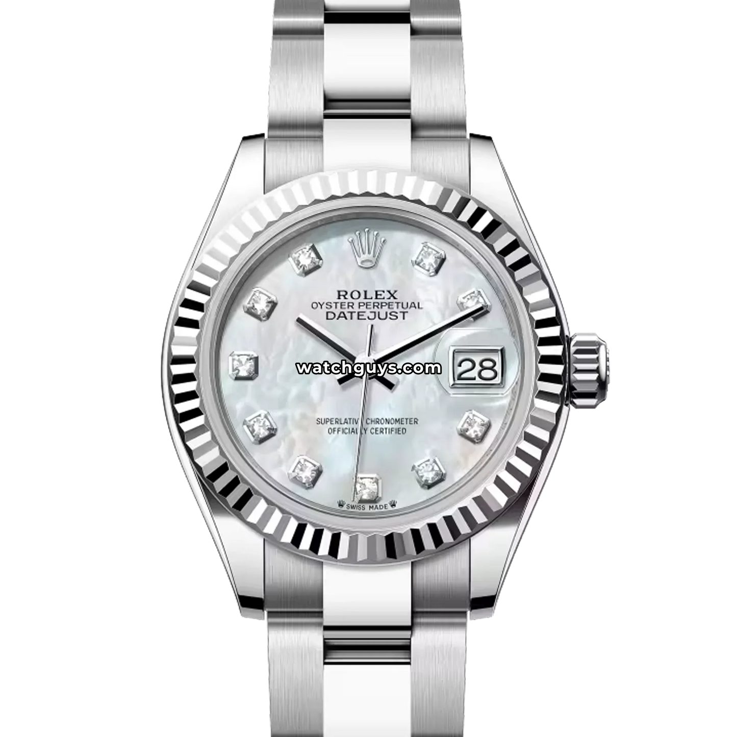 Rolex Datejust 279174 Mother of Pearl Diamond Oyster