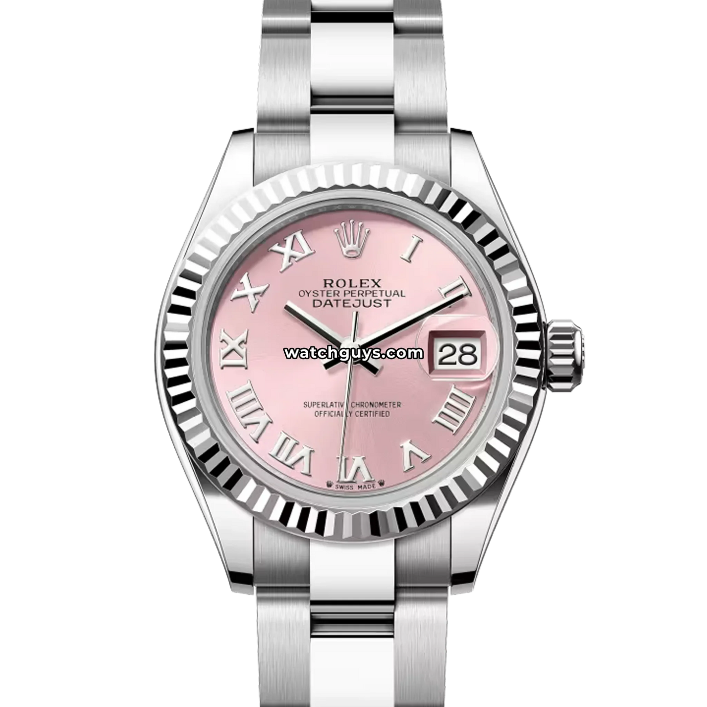 Rolex Datejust 279174 Pink Roman Oyster