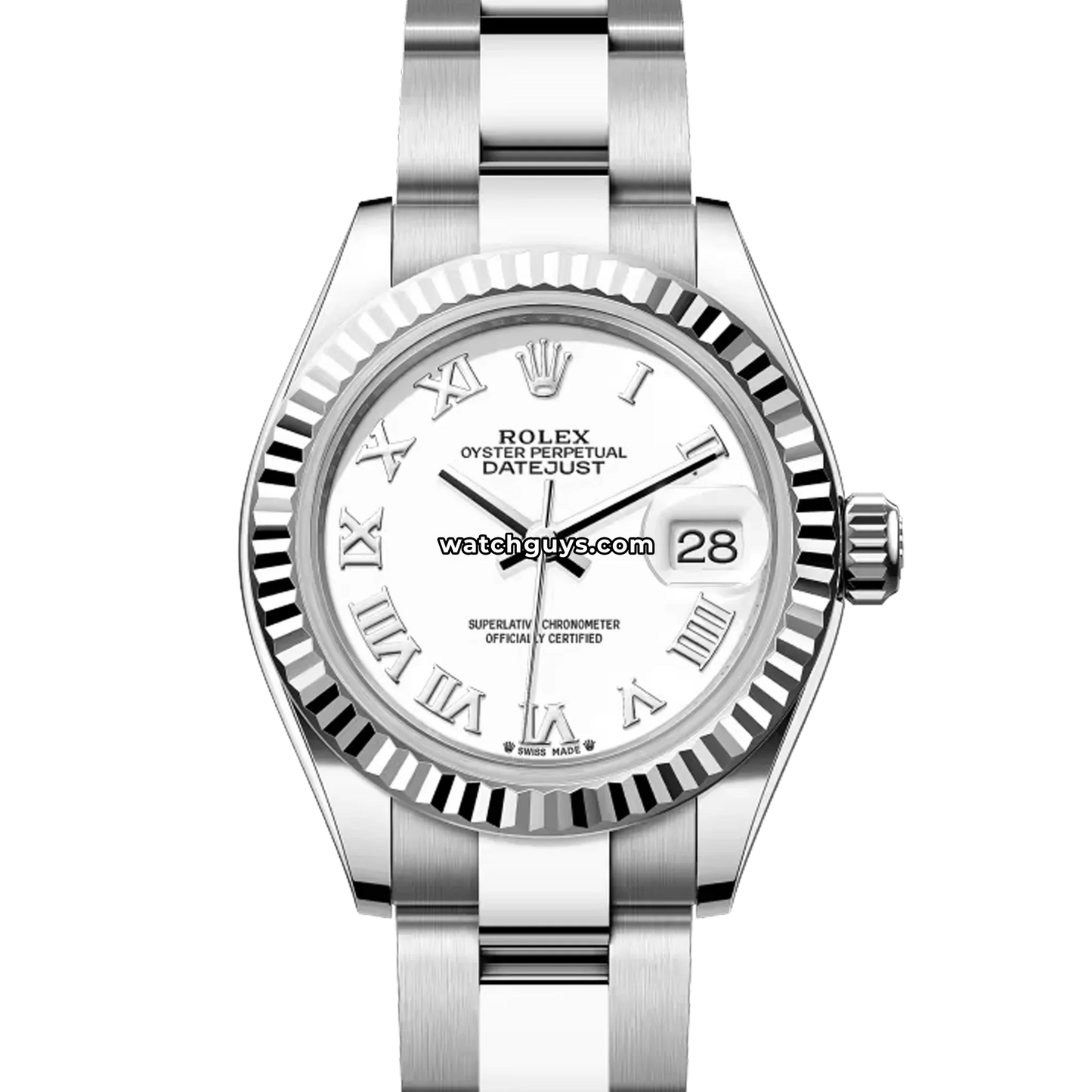 Rolex Datejust 279174 White Roman Oyster