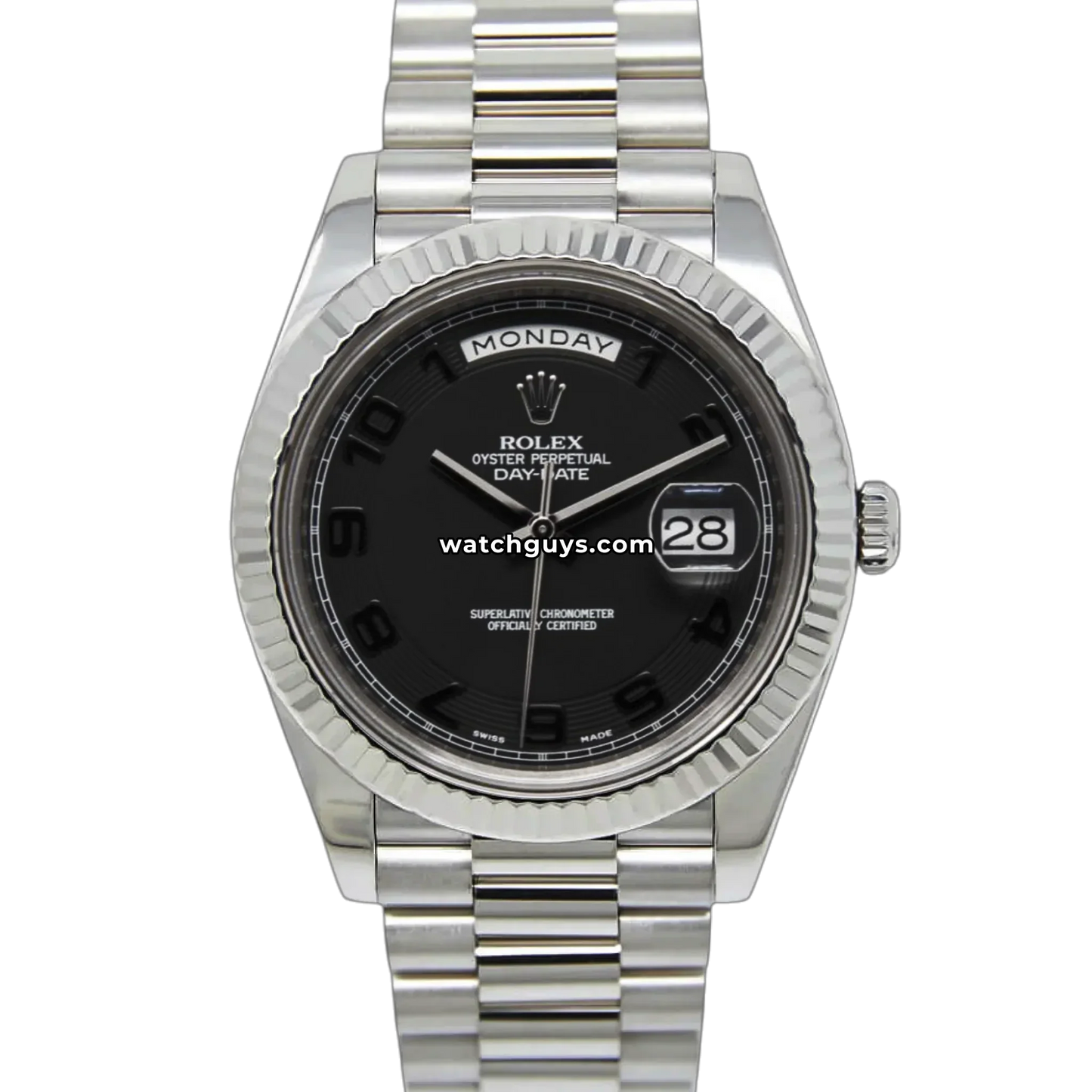 Rolex Day-Date 218239 Black Arabic
