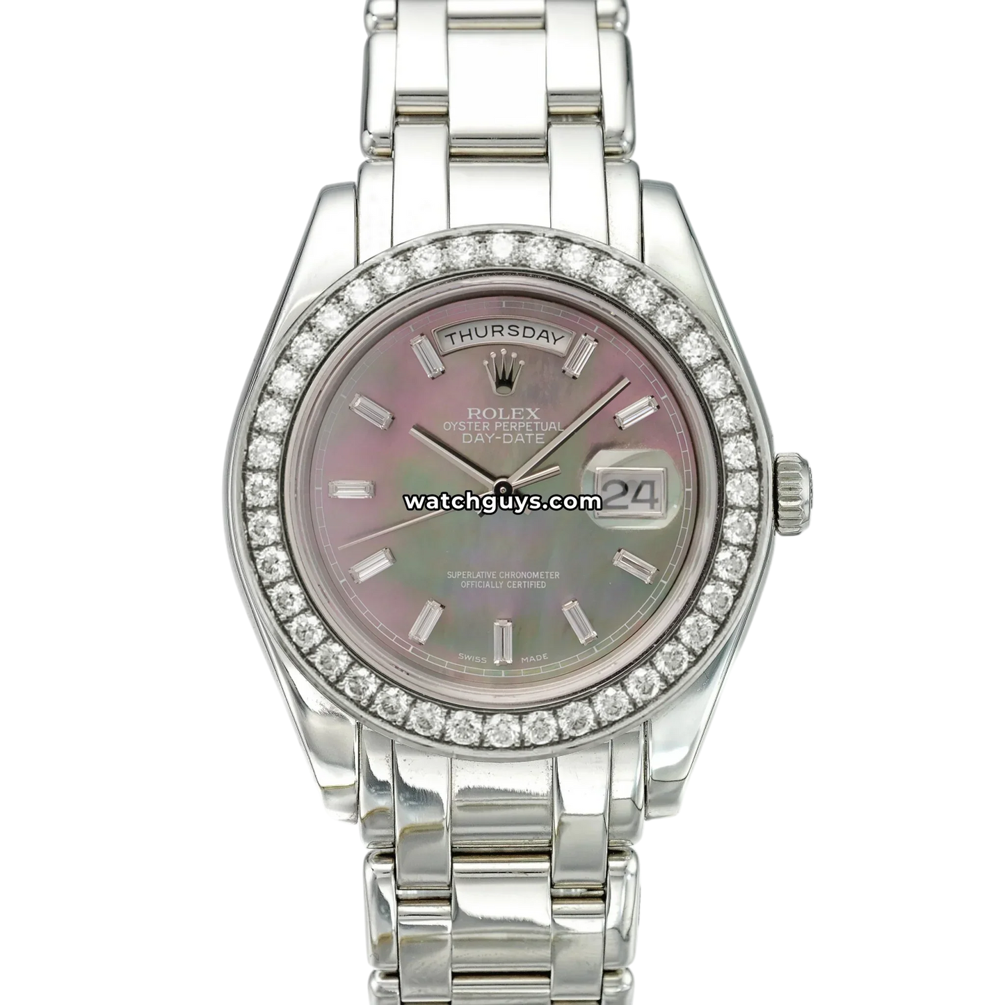 Rolex Day-Date Masterpiece 18946 Mother of Pearl