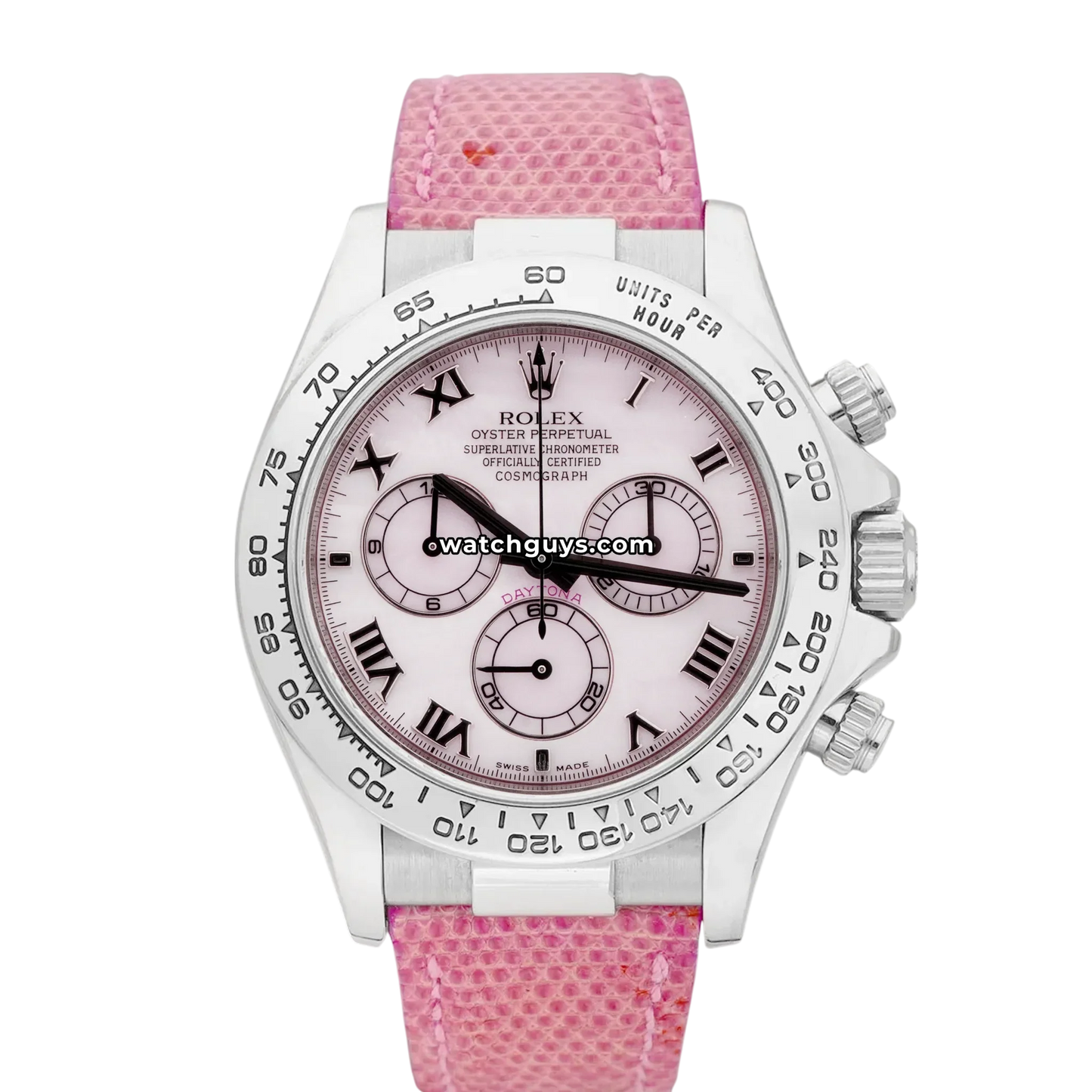 Rolex Daytona Beach 116519 Pink Mother-of-Pearl