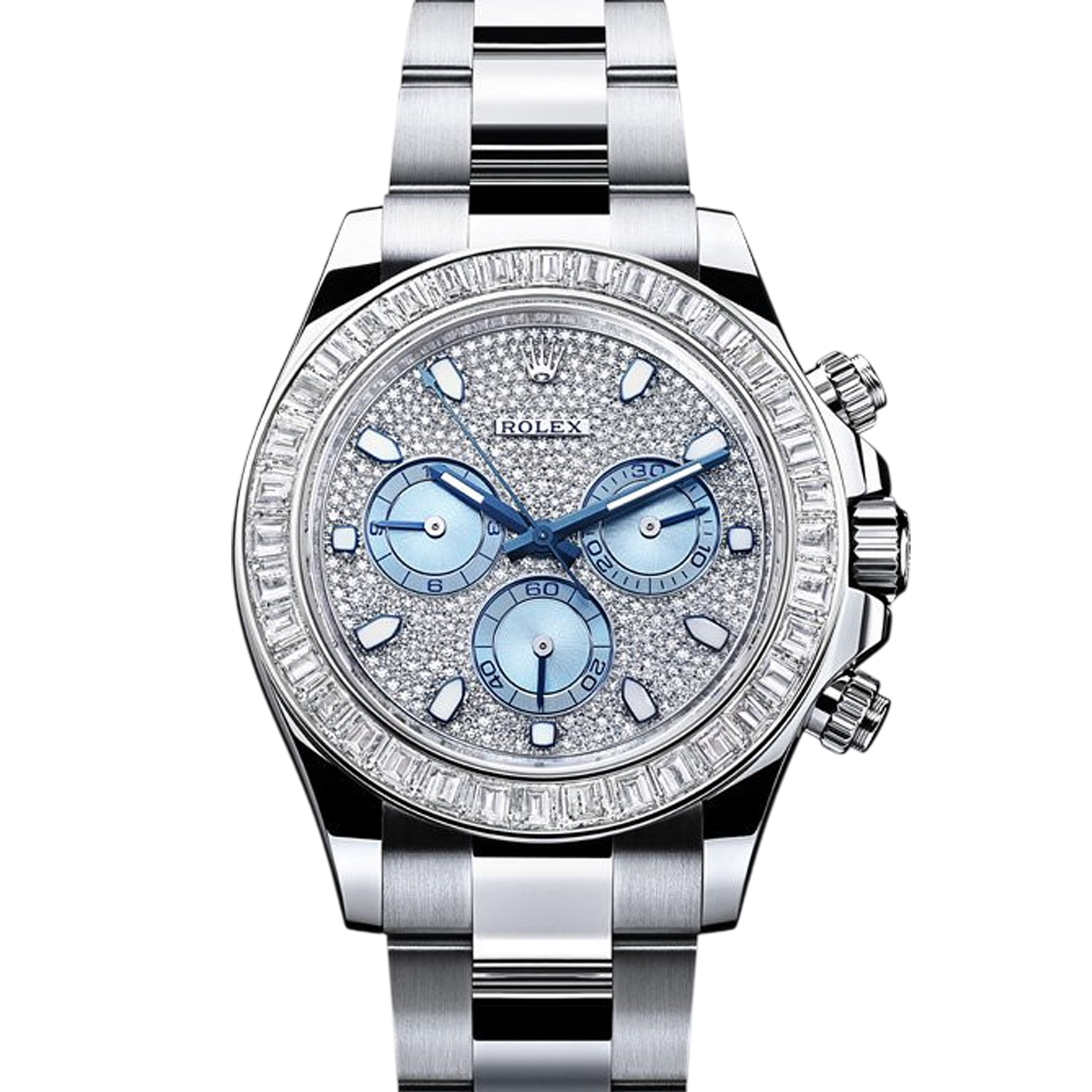 Rolex Daytona 116576TBR Platinum Pavé