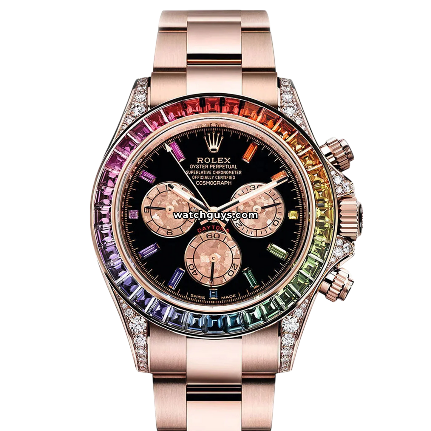 Rolex Daytona "Rainbow" 116595RBOW Rose Gold
