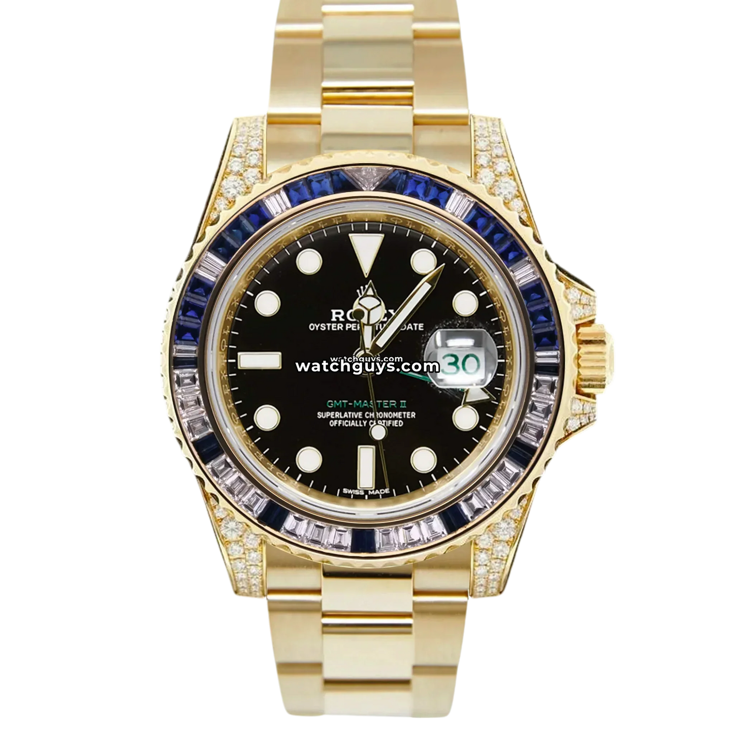Rolex GMT-Master II 116758SA 18K Yellow Gold