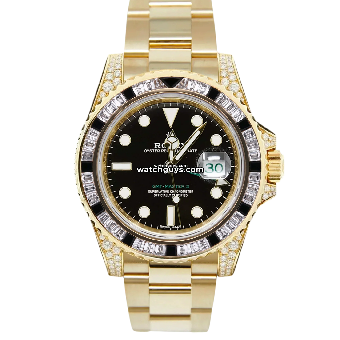 Rolex GMT-Master II 116758SANR 18K Yellow Gold