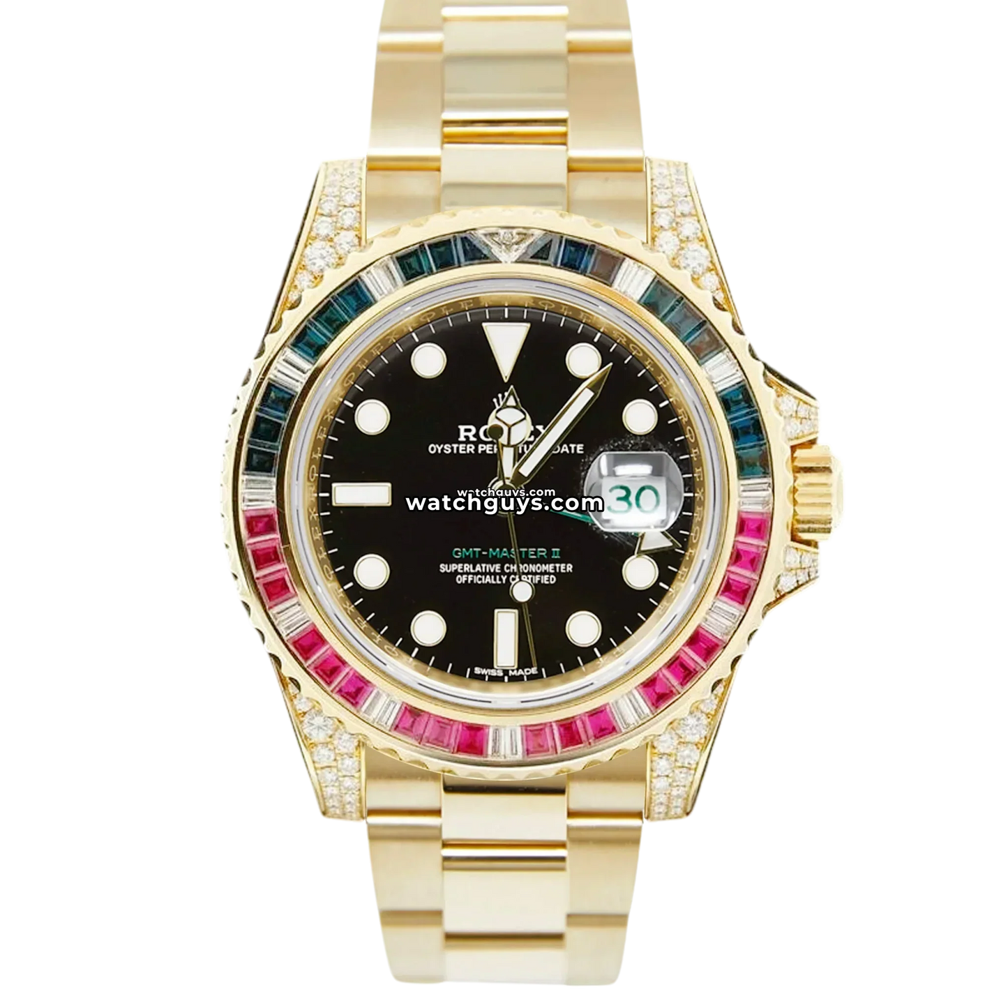 Rolex GMT-Master II 116758SARU 18K Yellow Gold