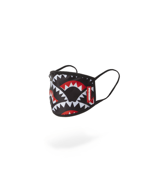 KIDS SHARKMOUTH PATTERN MASK (CLASSIC FIT)
