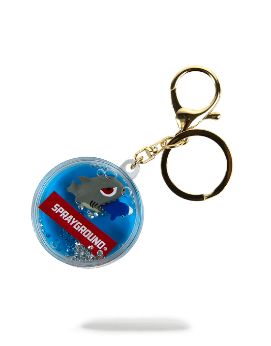 FISH TANK LIQUID KEYCHAIN
