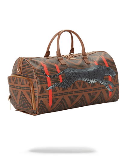 LEOPARDS IN PARIS DUFFLE