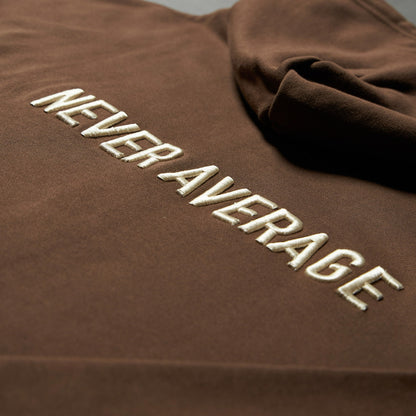 Mocha Brown Zip Up Hoodie (SALE)