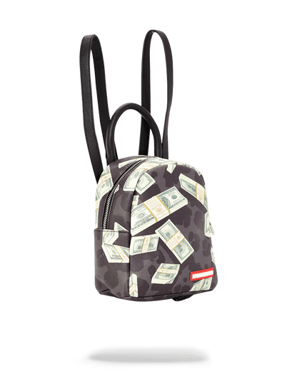 MONEY ON BLACK LEOPARD PRINT MINI