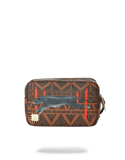 LEOPARDS IN PARIS TOILETRY AKA MONEY BAG