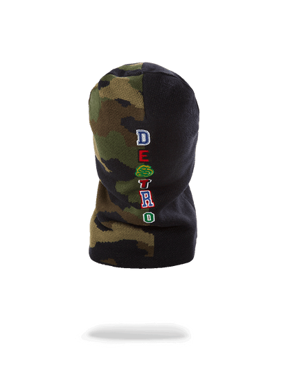 CAMO DESTROY SKI MASK