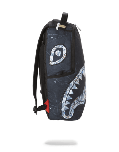 ORIGAMI SHARK BACKPACK (ONE OF ONE)