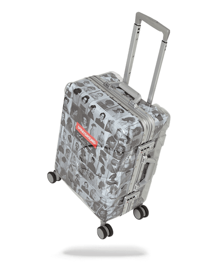LAQUAN SMITH EMBOSSED CLEAR 3M CARRY-ON