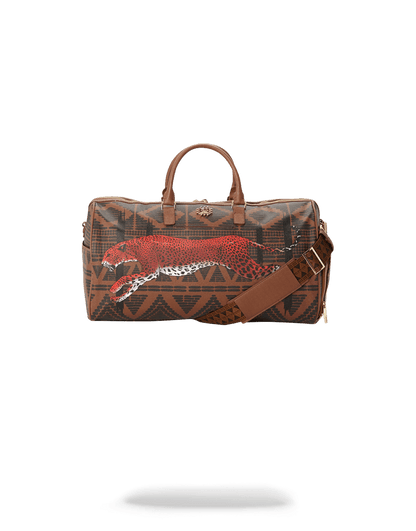 LEOPARDS IN PARIS DUFFLE