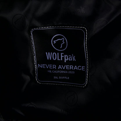 30L Perfect Duffle Bag Black Phantom