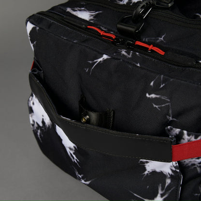40L Ultimate Duffle Bag Black Lightning Immortal Red (SALE)