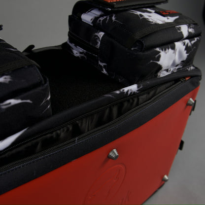 40L Ultimate Duffle Bag Black Lightning Immortal Red (SALE)