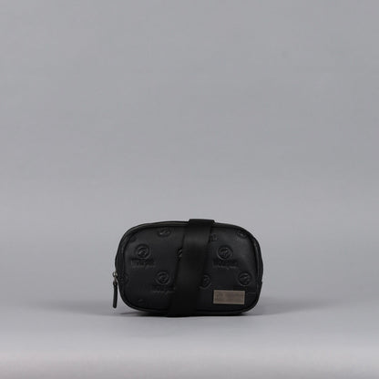 Crossbody Pack Black Luxury Leather