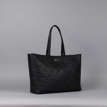 Tote Bag Black Luxury Leather