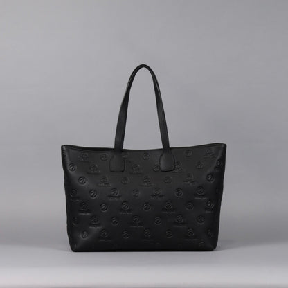 Tote Bag Black Luxury Leather