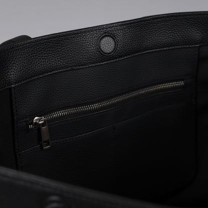 Tote Bag Black Luxury Leather