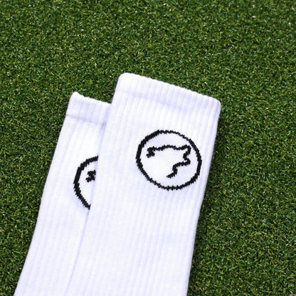 Arctic White Grip Socks