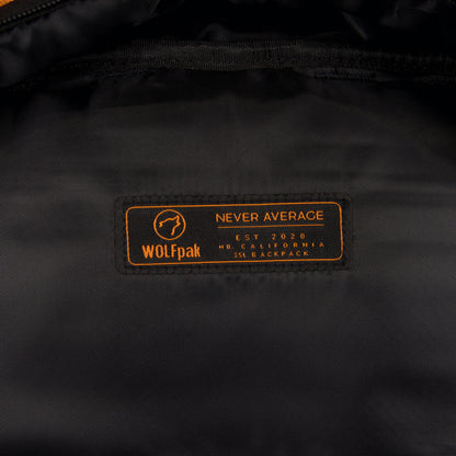 35L Backpack Orange Turbo