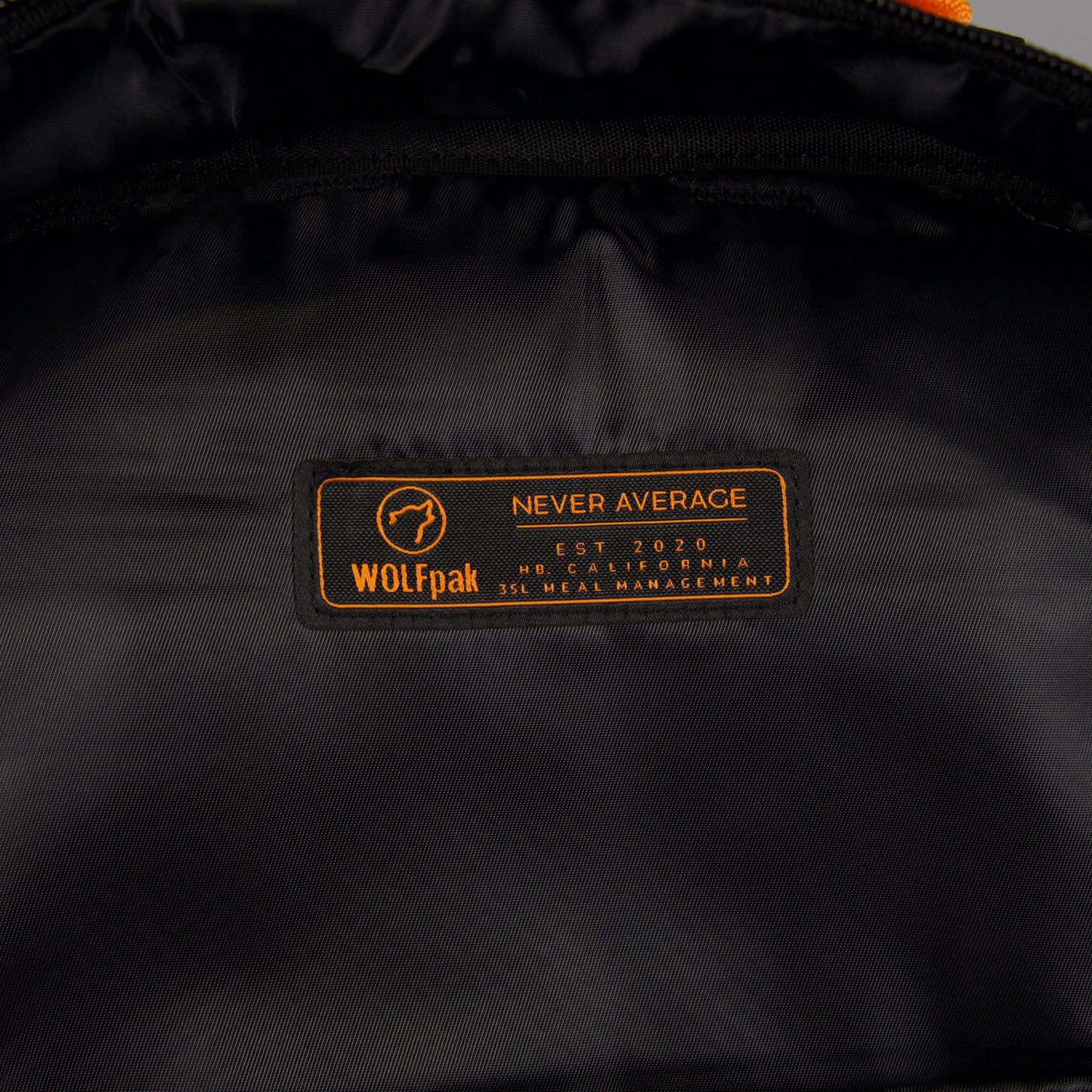 35L Meal Prep Management Backpack Orange Turbo