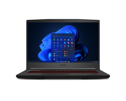 MSI GF65 Thin 10UE-089 15.6" 144hz - Core i5-10200H - RTX3060 - 8GB RAM - 512GB SSD - Black - GF65089